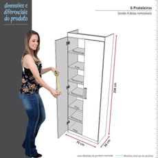 Organizador-Delta-New-02-Portas-Branco-Lukaliam-Moveis