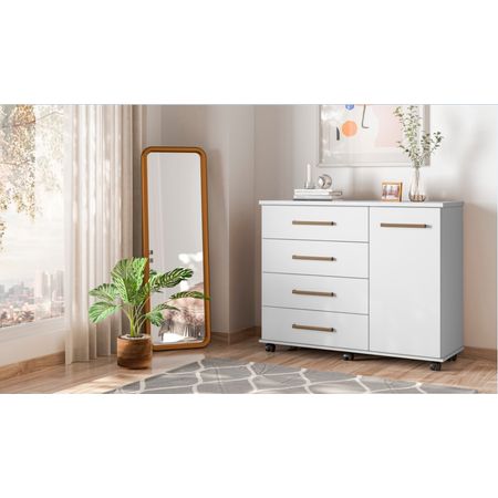 Comoda-04-Gavetas-Flora-Branco-Com-Rodizios-Demobile