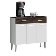 Balcao-Kits-Parana-Quartz-madri-alfa-3-Portas-Branco-Com-White-E-Petroleo