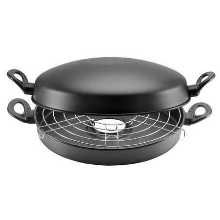 Churrasqueira-Grill-Antiaderente-Para-Fogao-Panelux-Classic-30cm-Cinza-051449