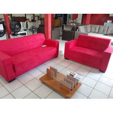 Conjunto-Sofa-2-E-3-Lugares-Tecido-Animali-Vermelho-Inglaterra-Master