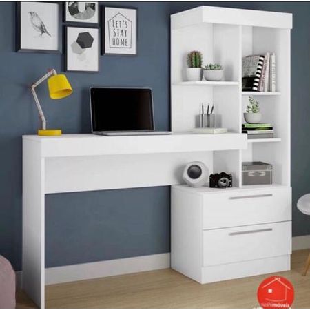Mesa-Para-Computador-Notavel-Office-Nt-2010-Br-New-Rosa-Branco