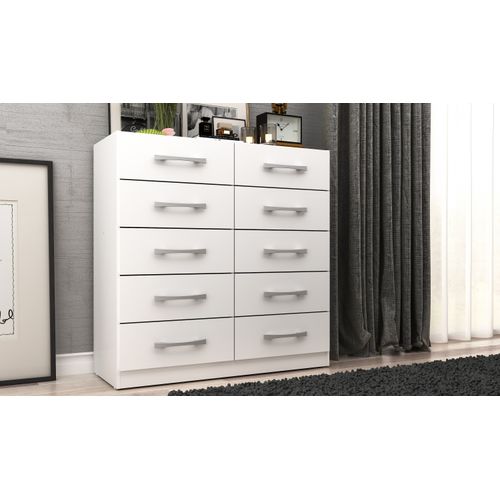 Comoda-Rodial-10-Gavetas-Torres-1co1022-Branca