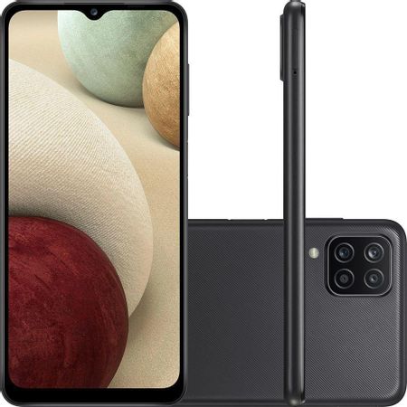 Smartphone-Samsung-Galaxy-A12-64gb-4gb-Ram-Camera-Quadrupla-48mp-Tela-Infinita-De-6.5-Preto-A127m