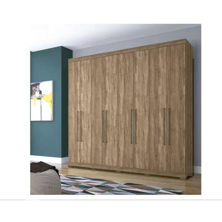 Guarda-Roupa-Casal-Havana-Master-Vip-8-Portas-Com-Pes-Santos-Andira-Atacama