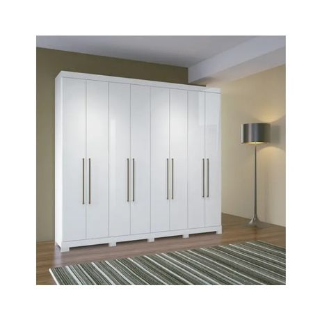 Guarda-Roupa-Casal-Havana-Master-Vip-8-Portas-Com-Pes-Santos-Andira-Branco